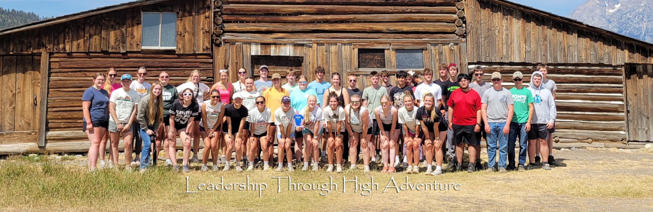 Leadership Through High Adventure Group Photo